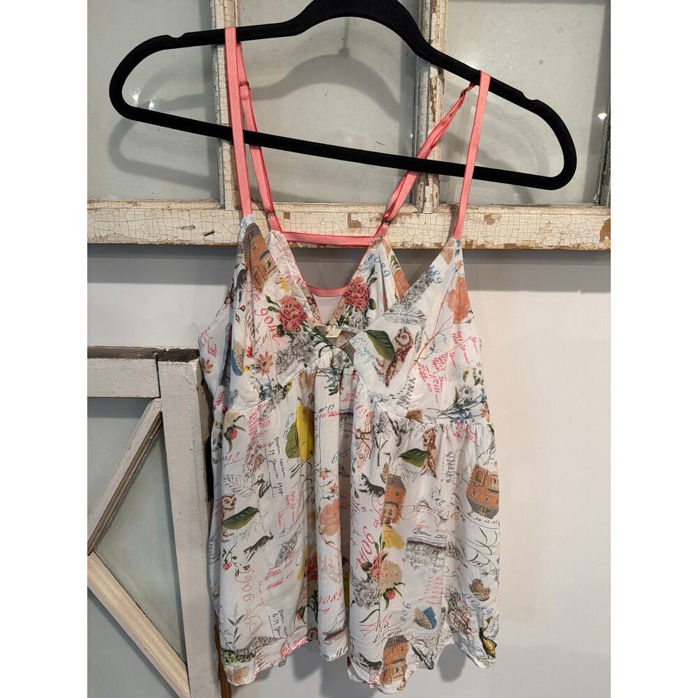 By Eloise Anthropologie size medium babydoll tank top